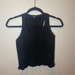 American Eagle Ruched Razorback Tank Top